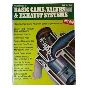 VTG 1971 Petersens No 2 "Basic Cams, Valves, & Exhaust Systems" Hot Rod Magazine